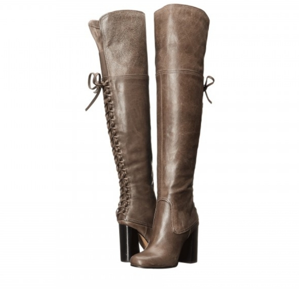 Vince Camuto tall corset laced boots